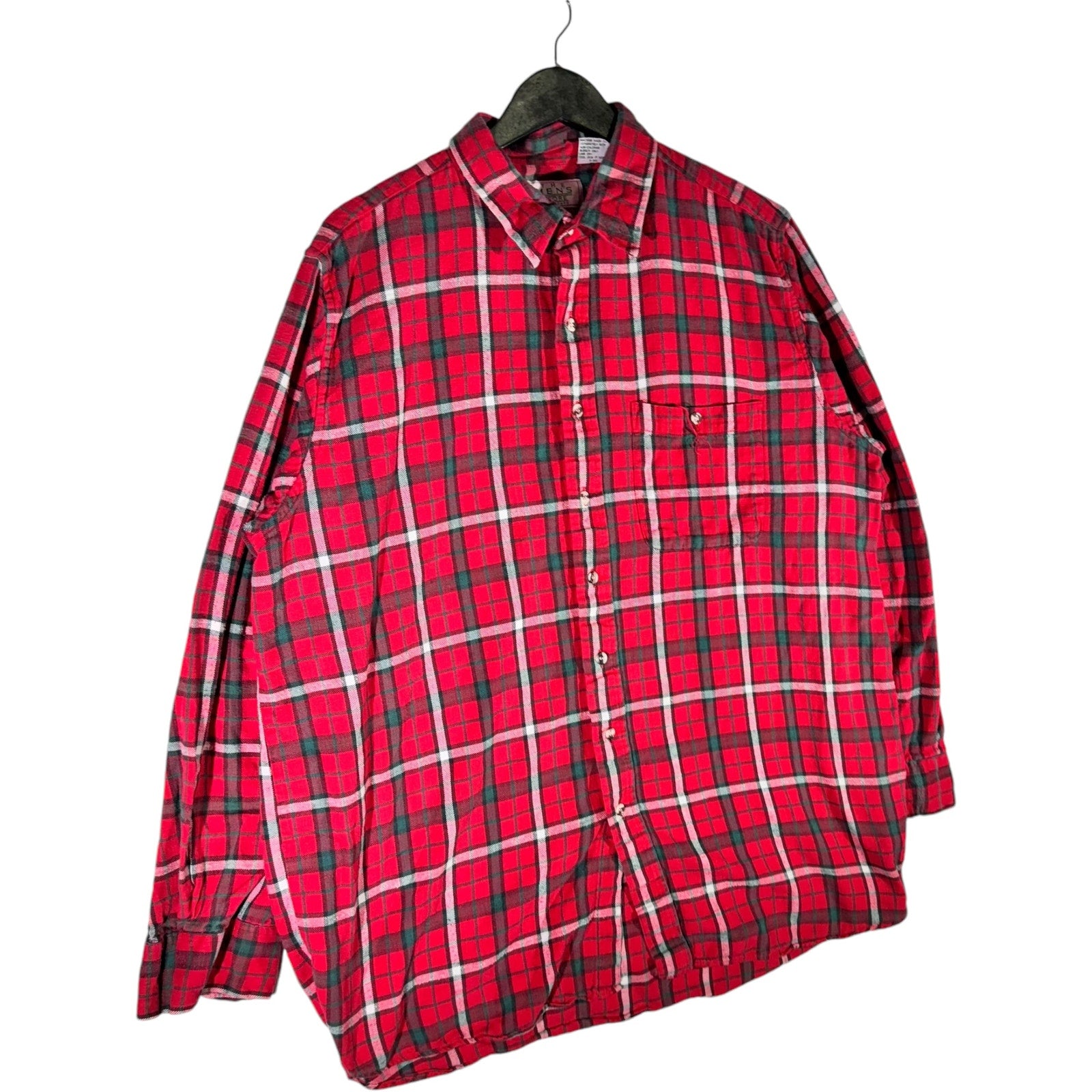 Vintage Sears Plaid Flannel 90s