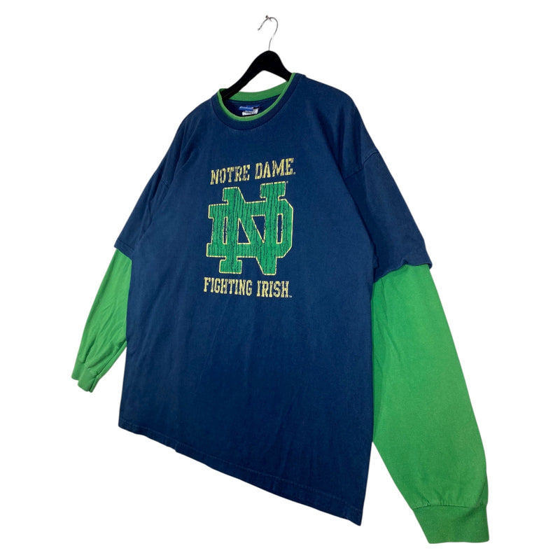 Vintage University Of Notre Dame Fighting Irish Long Sleeve