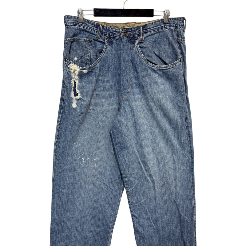 Vintage Marithe Francois Girbaud Wide Leg Denim Jeans