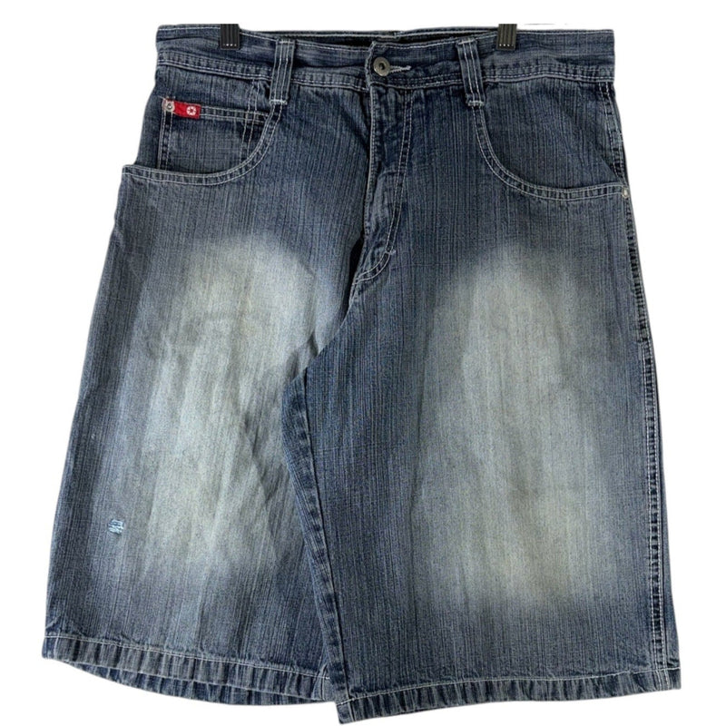 Vintage Southpole Wide Leg Denim Shorts 32