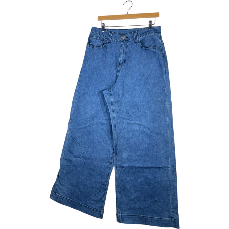 Vintage Y2K Ultra Wide Leg Denim Jeans 9