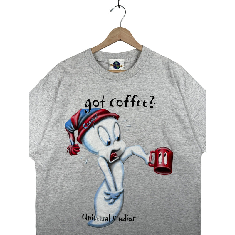 Vintage Universal Studios Casper Got Coffee? T-Shirt