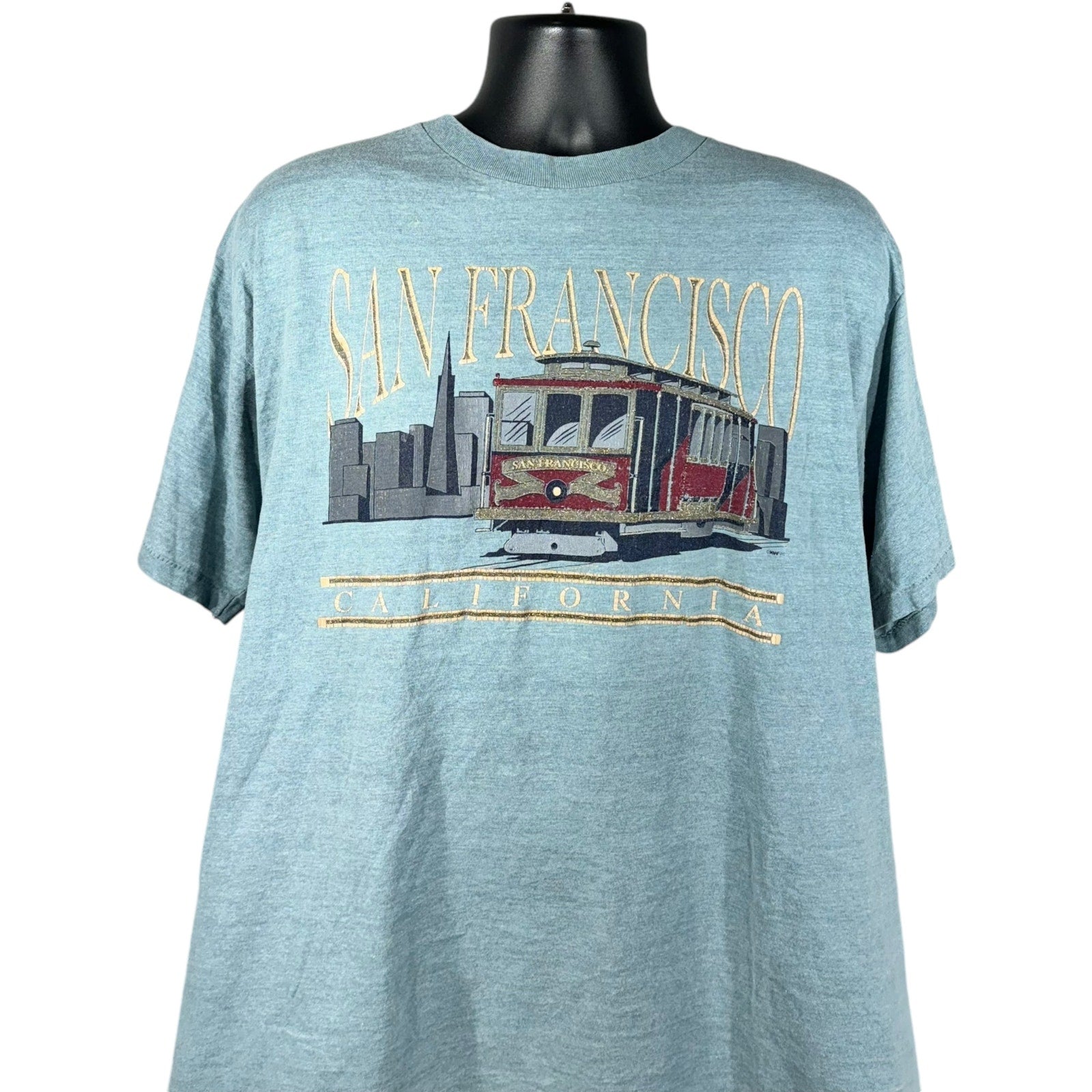 Vintage San Franciso California Trolly Tee