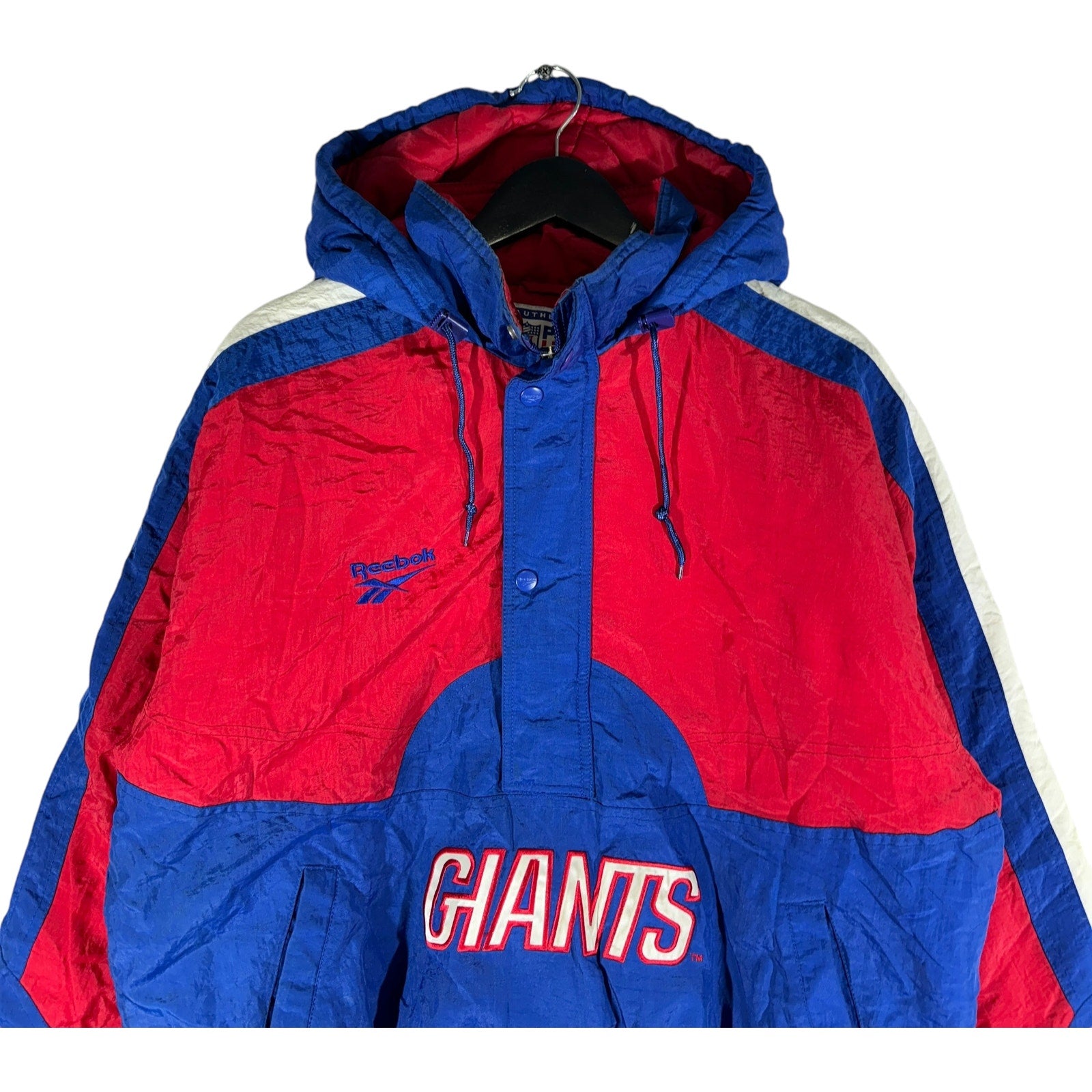 Vintage Reebok New York Giants NFL Anorak Jacket 90s