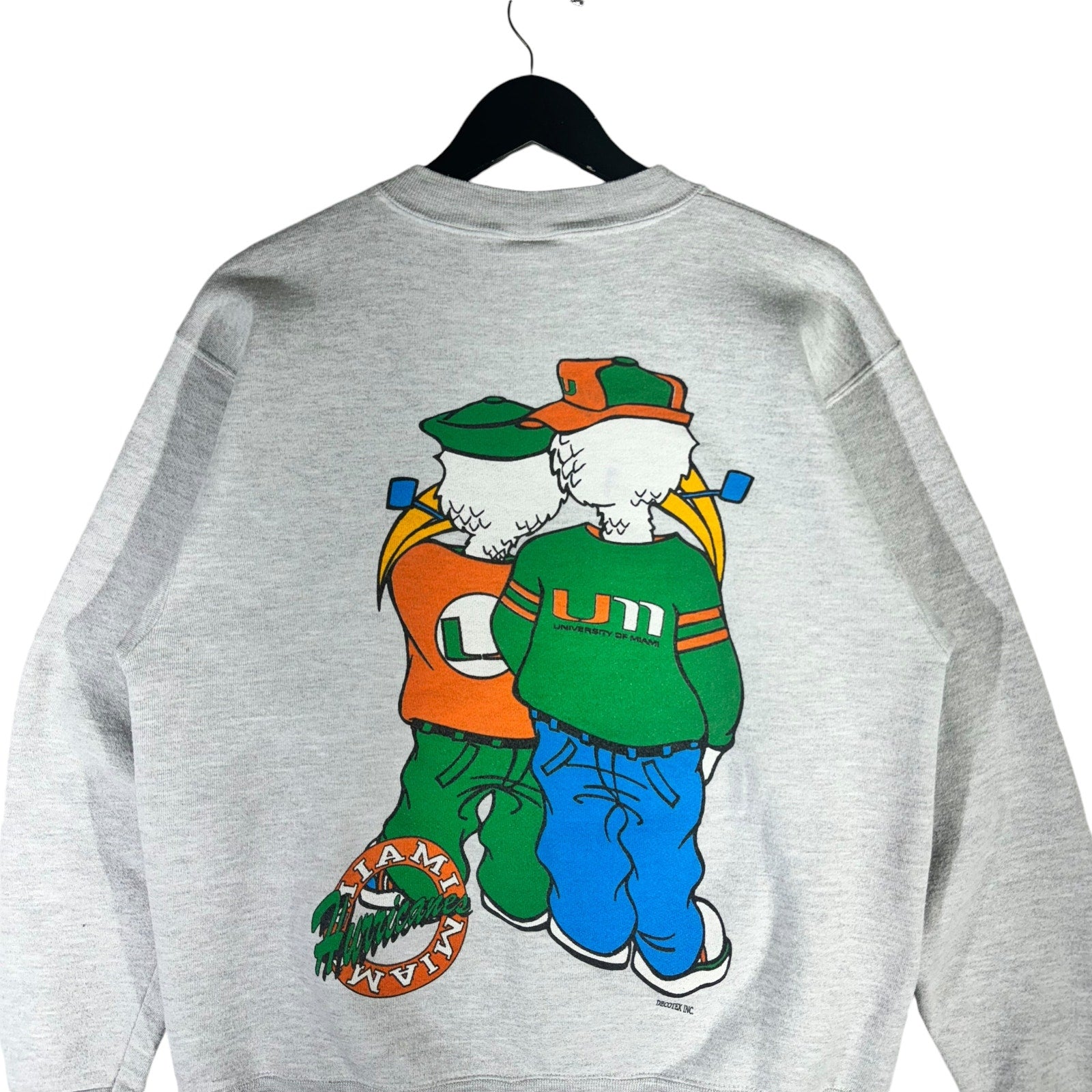 Vintage online 90s University of Miami Crewneck