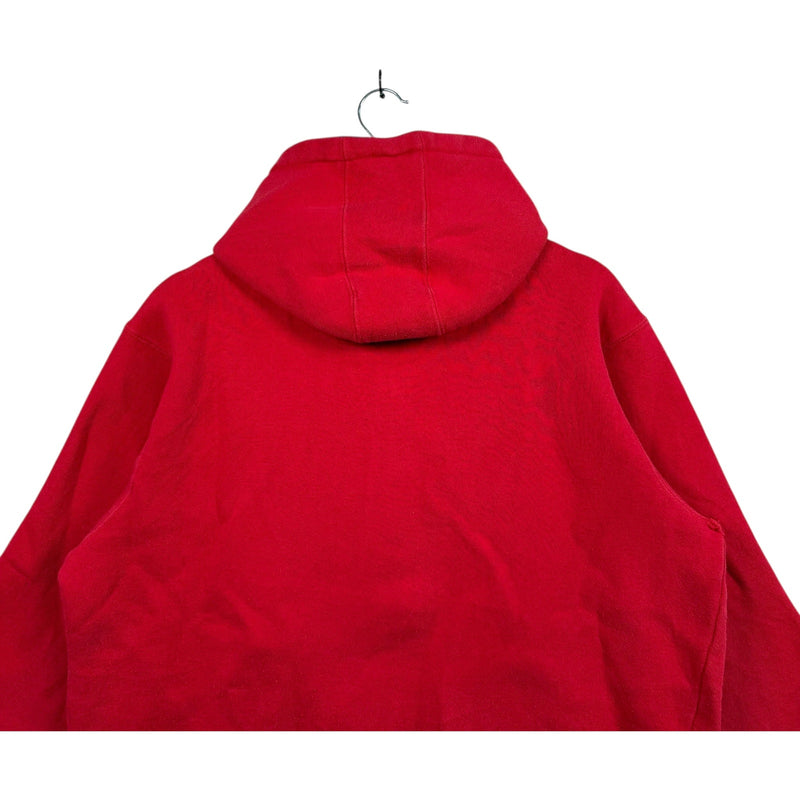 Vintage University Of Kansas Chest Spellout Hoodie
