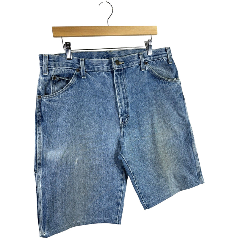Vintage Dickies Relaxed Fit Denim Carpenter Shorts 36
