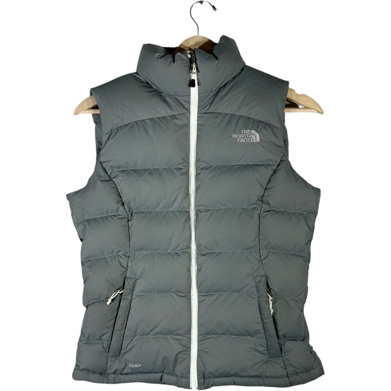 Women's Vintage The North Face Full Zip Puffer Vest