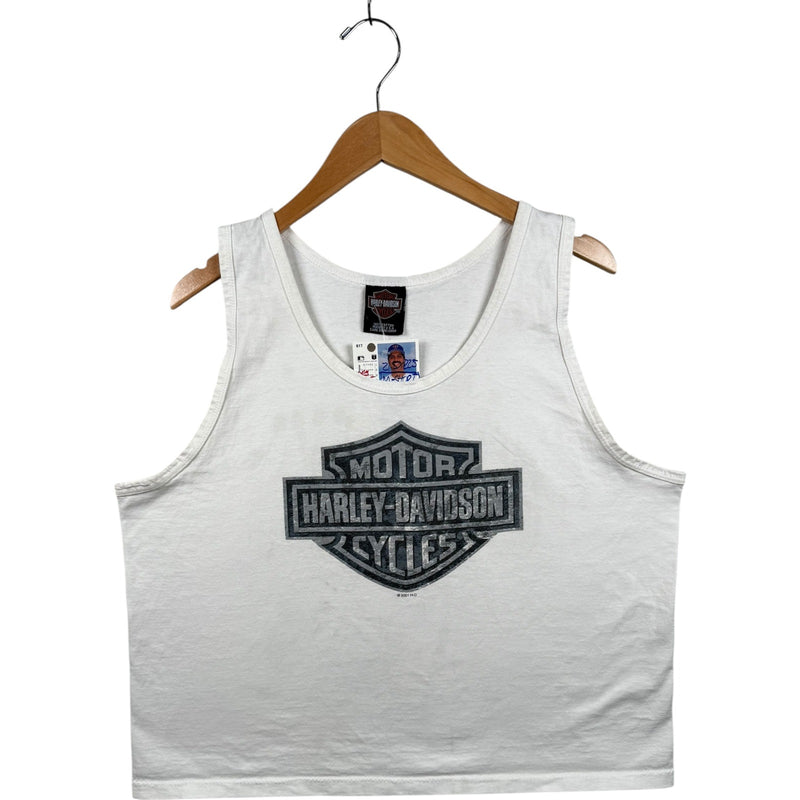 Vintage Harley Davidson Rio Grande Valley Texas Tank Top