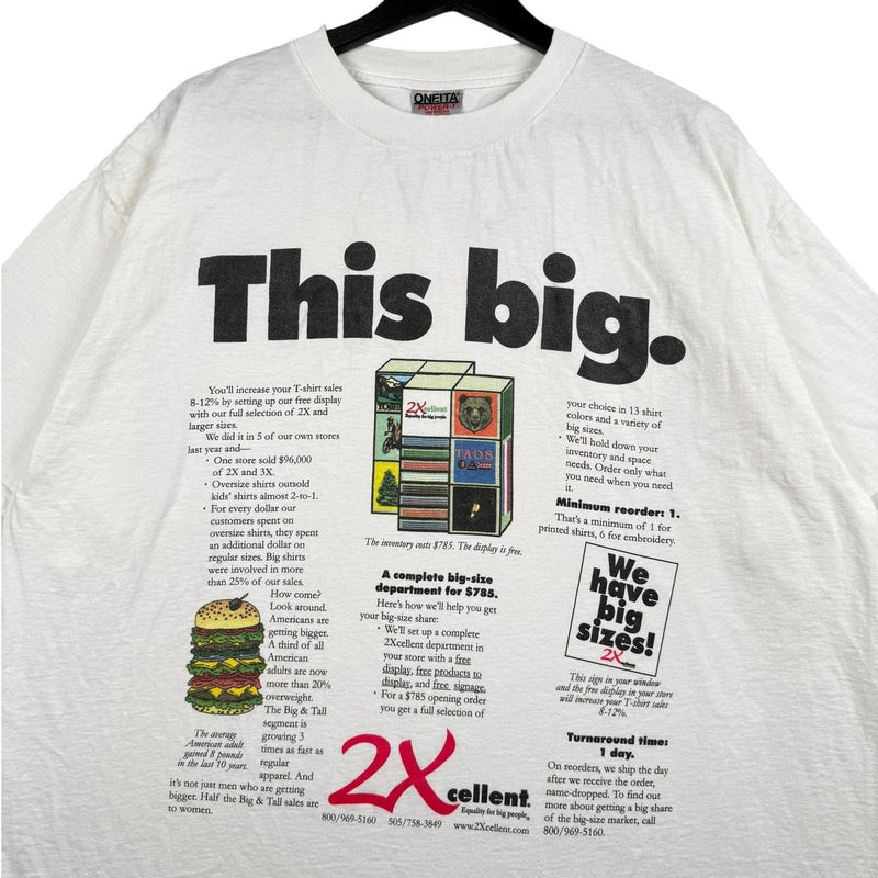 Vintage The Big Advertising Graphic T-Shirt