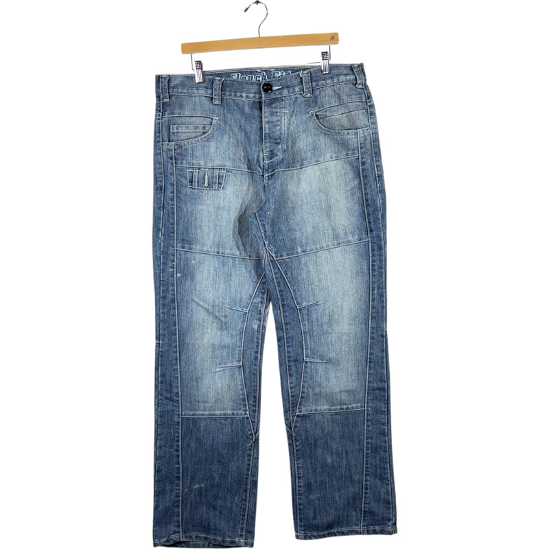 Vintage Y2K Straight Leg Denim Jeans 35 x 32