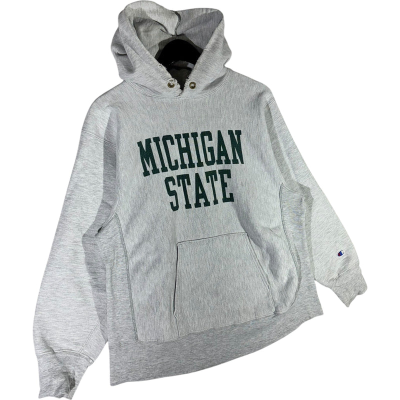 Vintage Champion Reverse Weave Michigan State University Hoodie