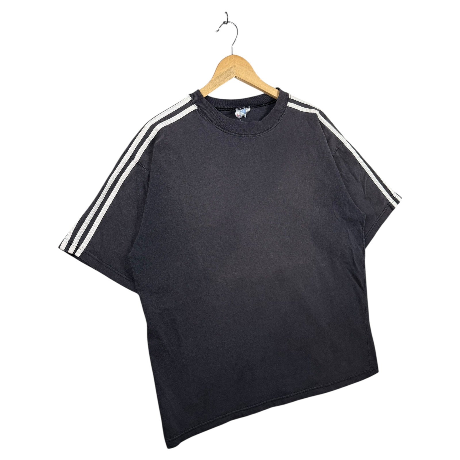 Vintage Adidas Stripe Athletic Ringer T-Shirt
