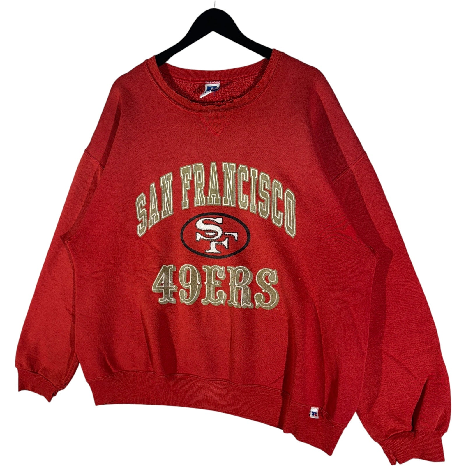 Vintage Russell San Fransisco 49ers Spellout Crewneck