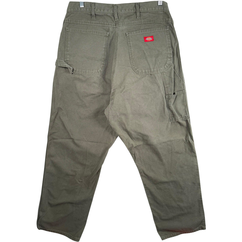 Vintage Dickies Denim Carpenter Work Pants 35x31.5