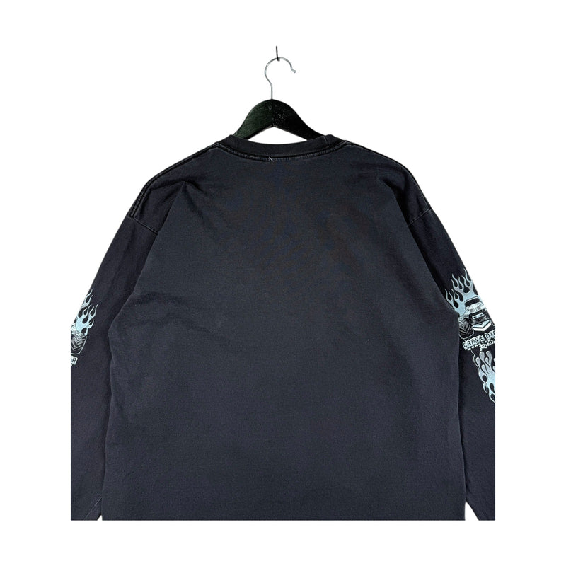 Vintage Grave Digger Monster Truck Racing Long Sleeve T-Shirt