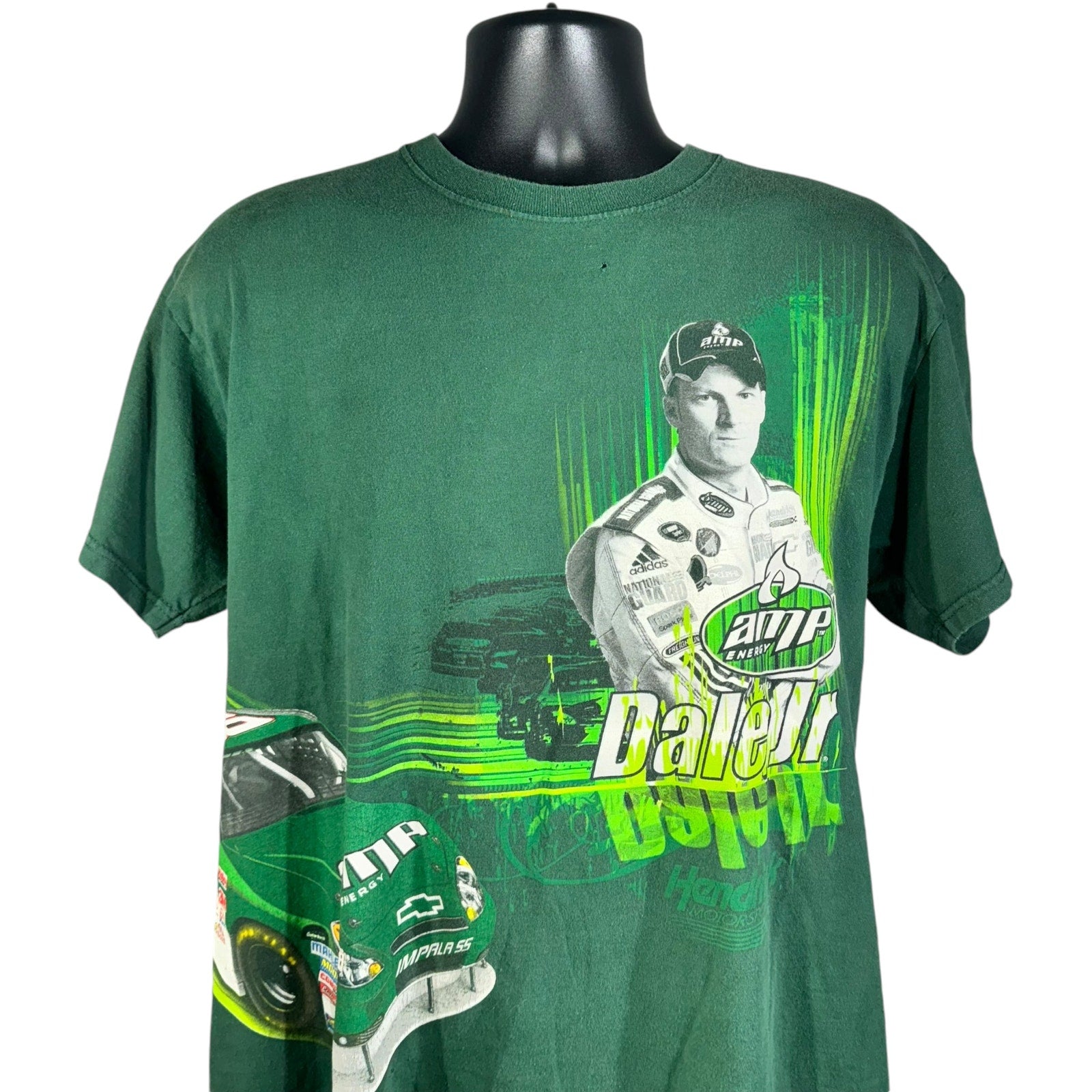 Vintage Dale Jr. Wrap Around NASCAR Tee