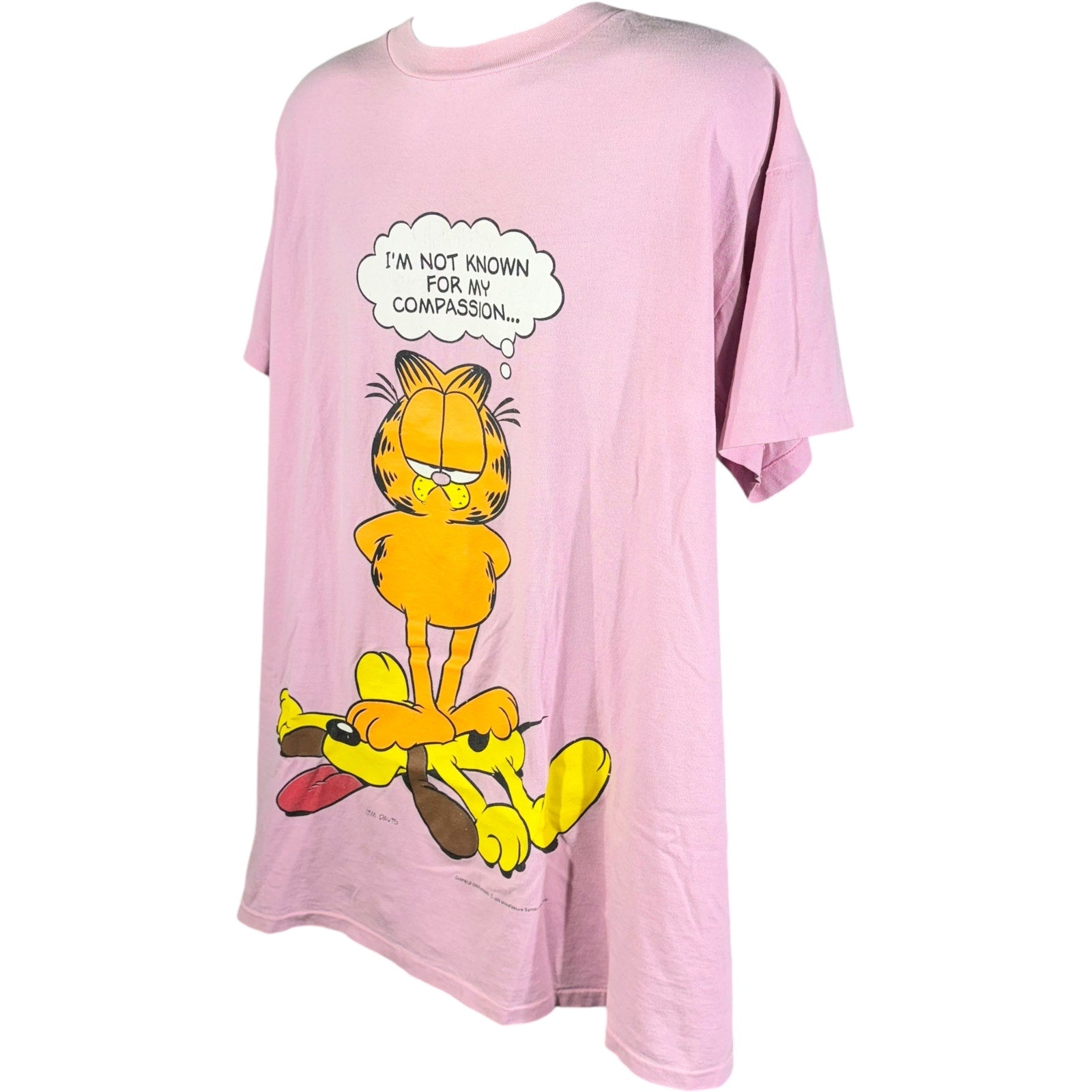 Vintage Garfield "I'm Not Known For My Compassion" Tee