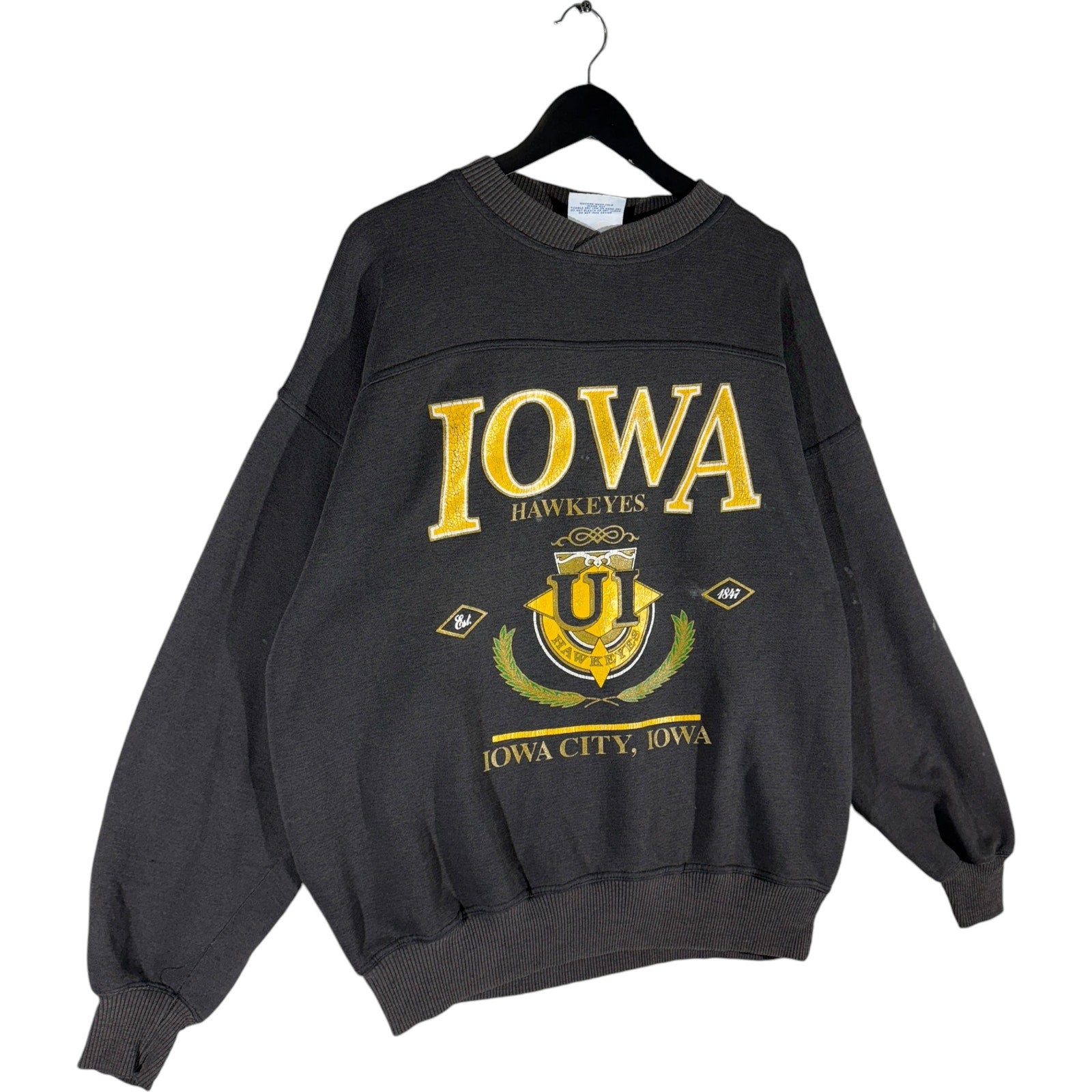 Vintage University of Iowa Hawkeyes Crewneck 90s