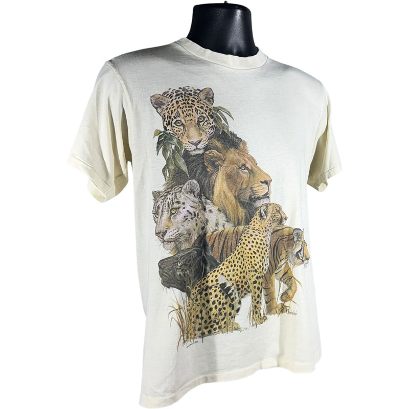 Vintage Big Cats Wildlife Tee