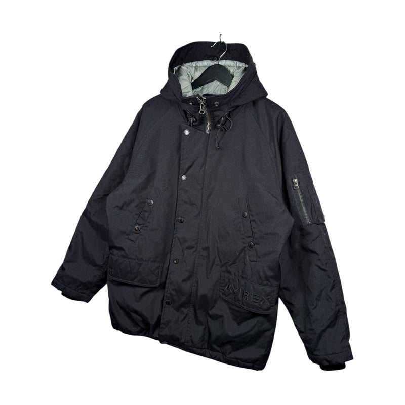 Vintage Avirex Hooded Puffer Parka Jacket
