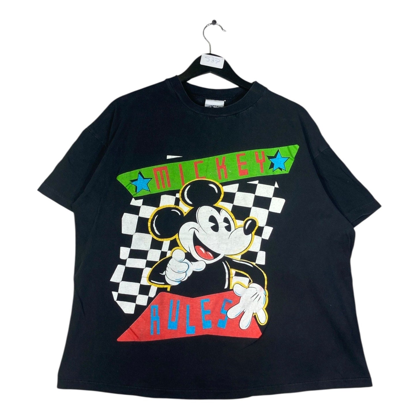 Vintage Disney Mickey Mouse Rules 90s T-Shirt
