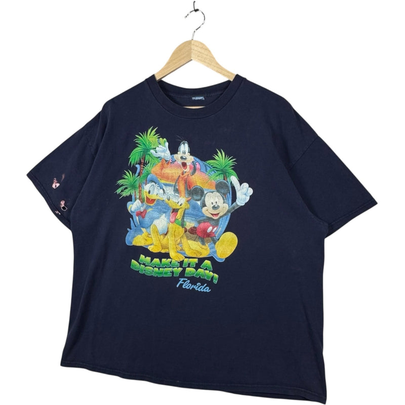 Vintage 'Make It A Disney Day!' Mickey & Friends Tee