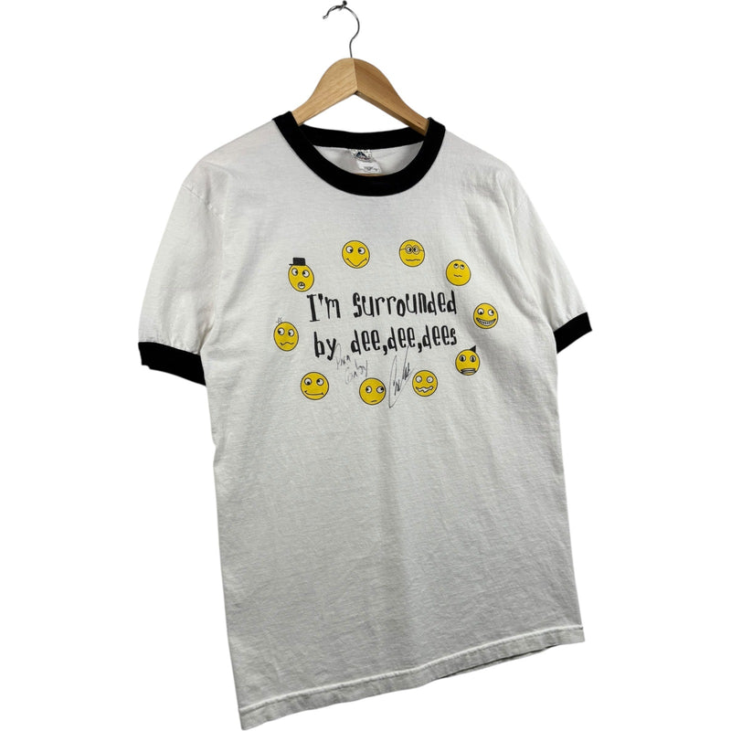 Vintage Alstyle Smileys Ringer T-Shirt
