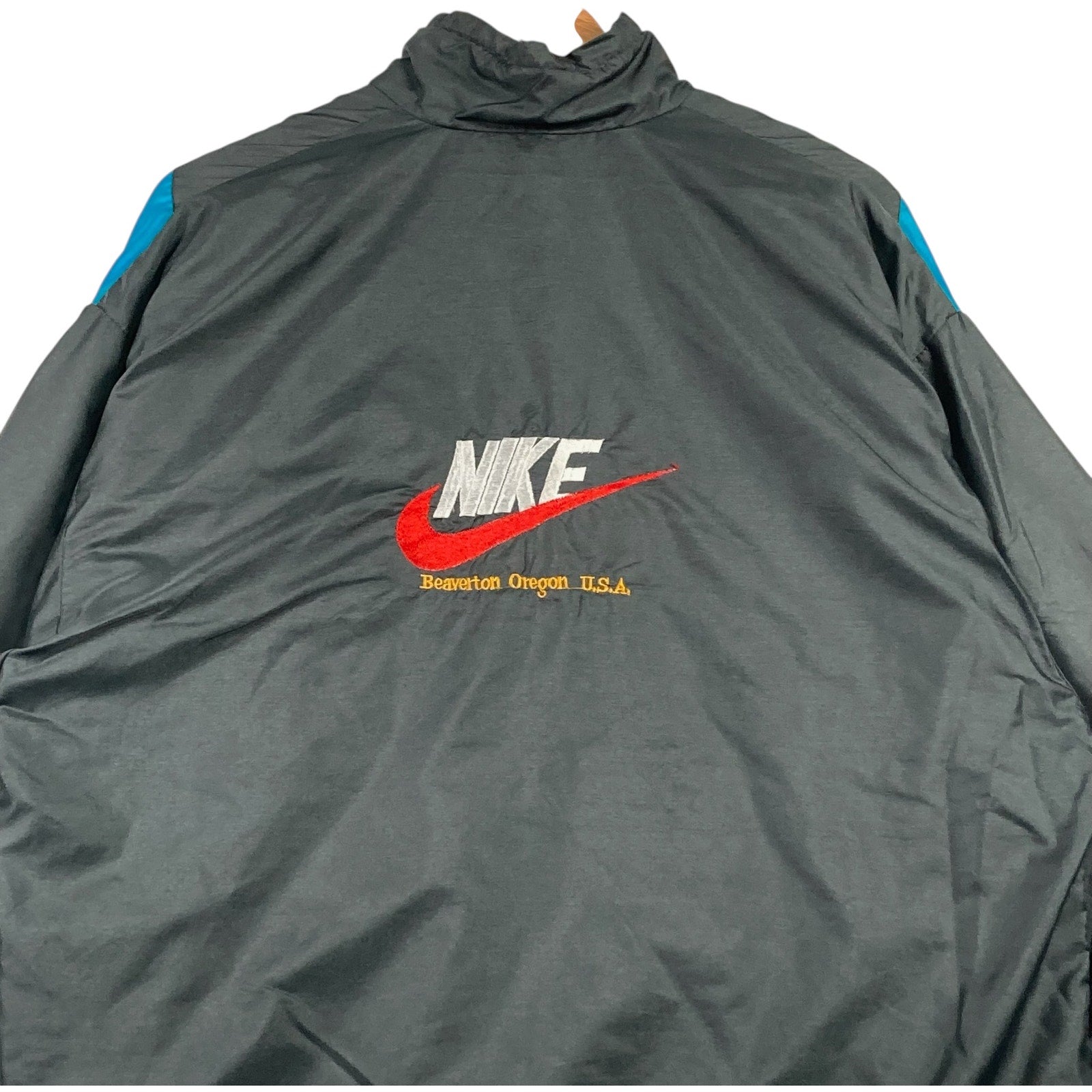 Vintage Nike Mini Logo Full Zip Light Jacket