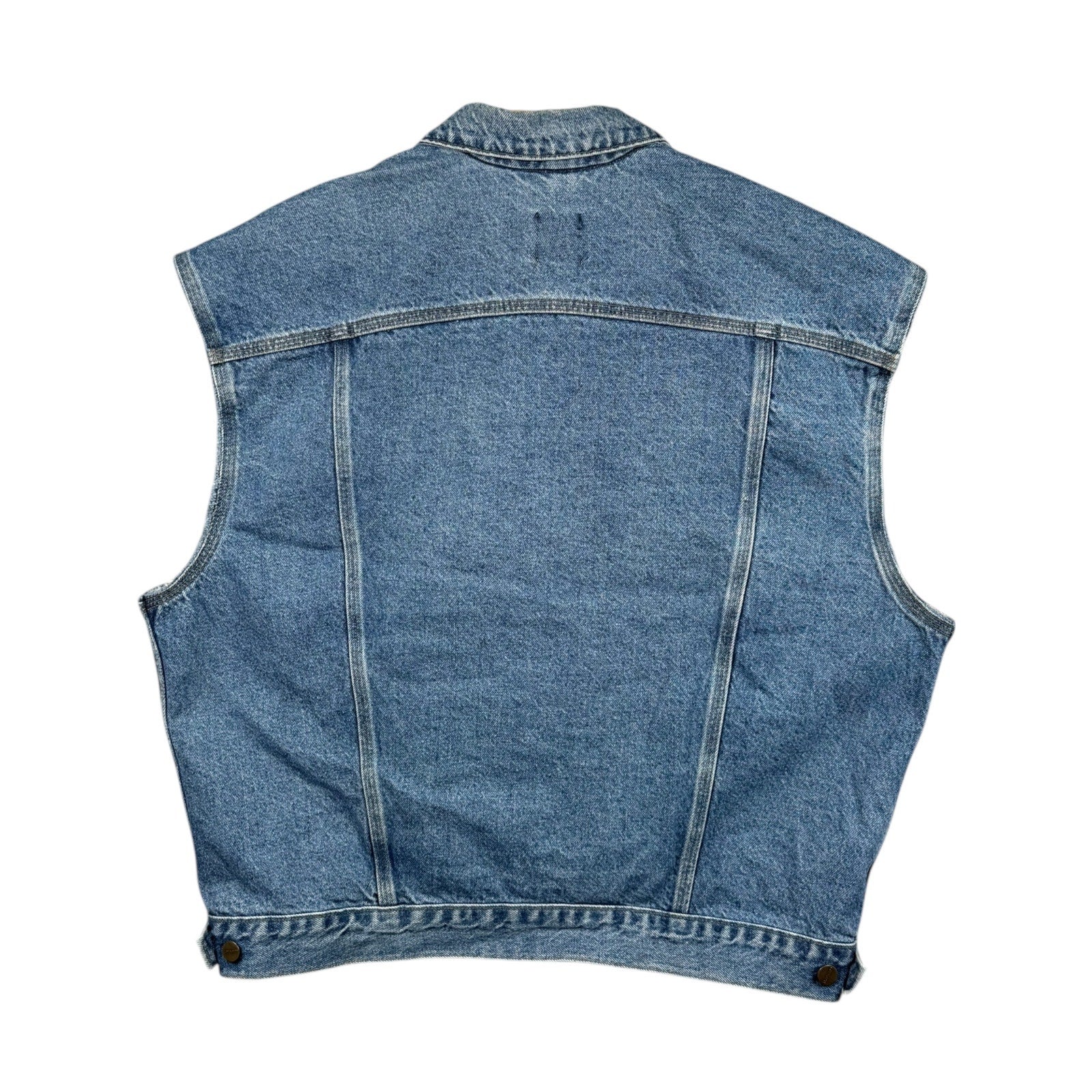 Vintage Carhartt Button Up Utility Denim Vest