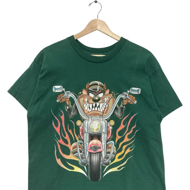 Vintage Looney Tunes Taz Motorcycle Tee