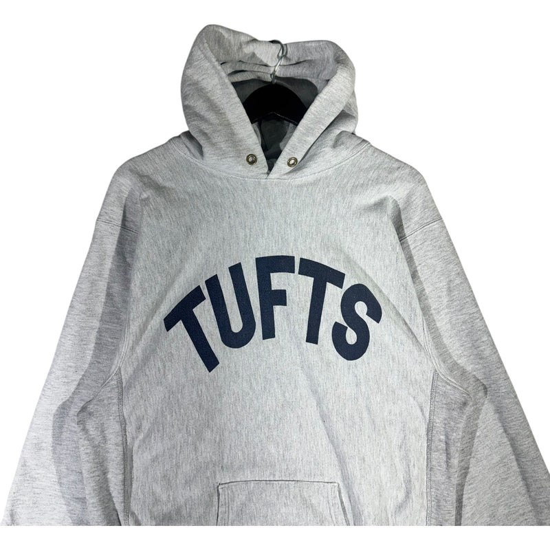 Vintage Champion Reverse Weave Tufts University Hoodie