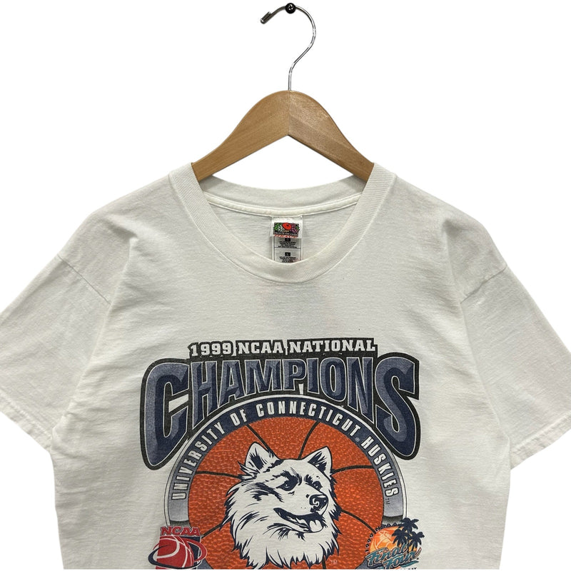 Vintage University Of Connecticut National Champions Tee 90s