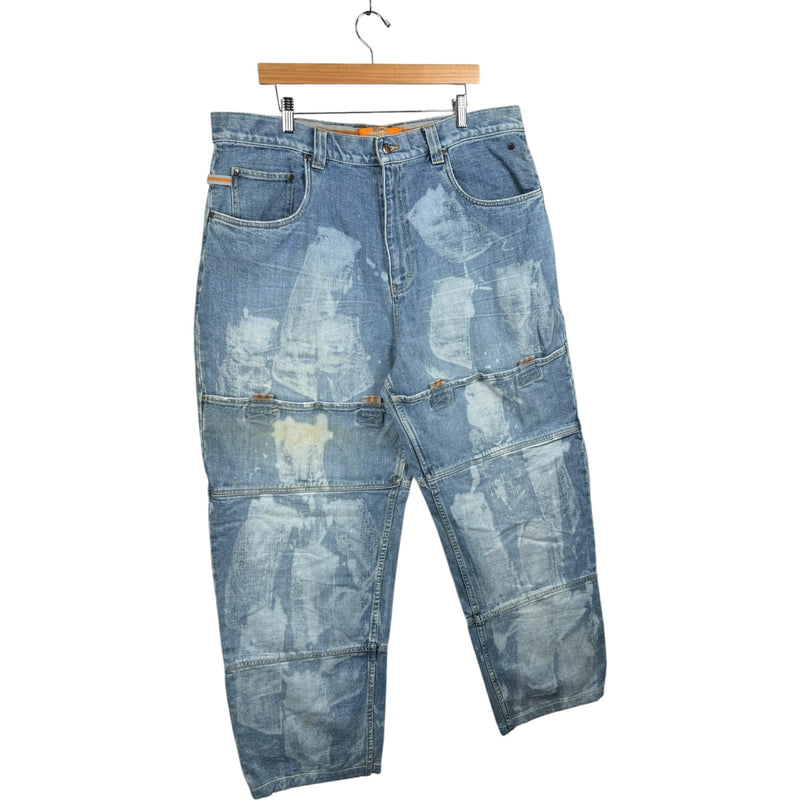 Vintage Varcity USA Wide Leg Denim Jeans 40