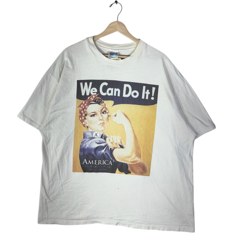 Vintage "We Can Do It!" Rosie The Riveter Tee 1995