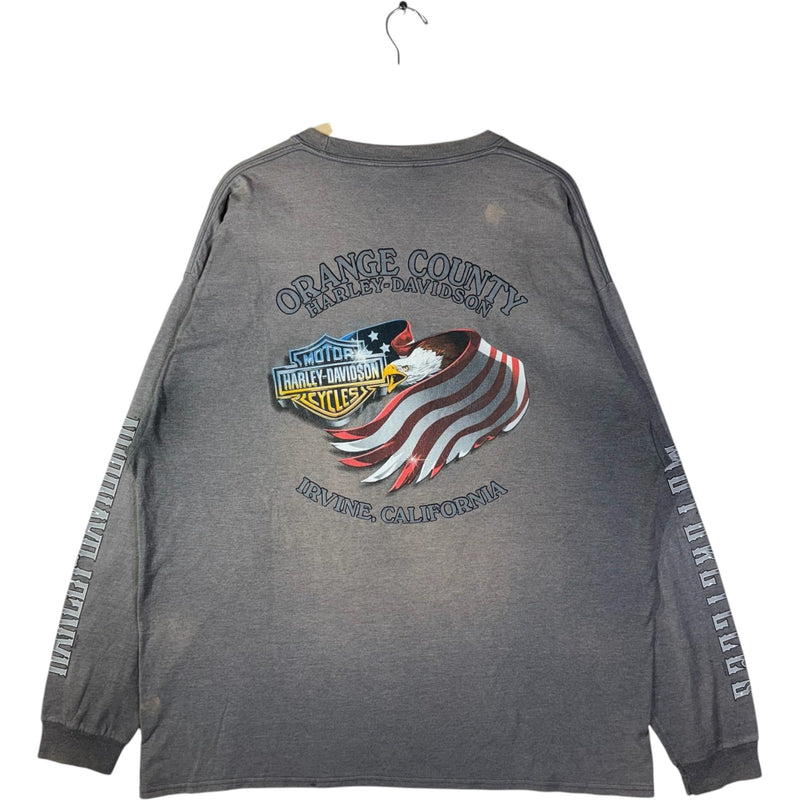 Vintage Harley Davidson Orange County California Long Sleeve