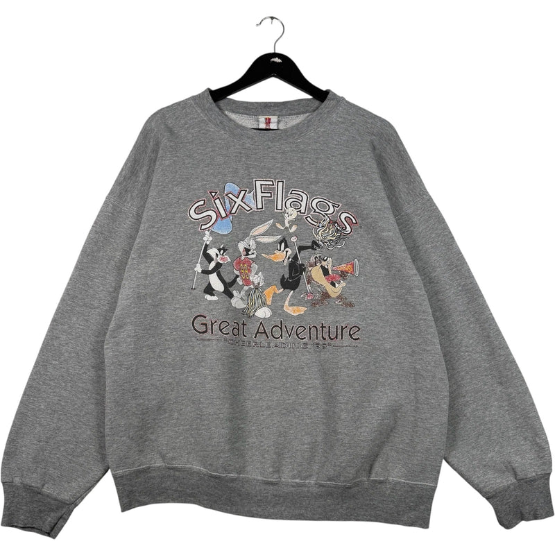Vintage Six Flags Great Adventure Cheerleading Crewneck