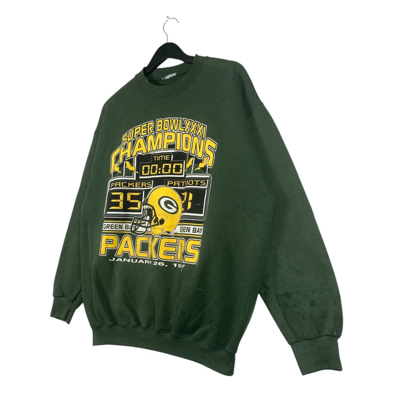 Vintage Green Bay Packers Super Bowl XXXI NFL Crewneck