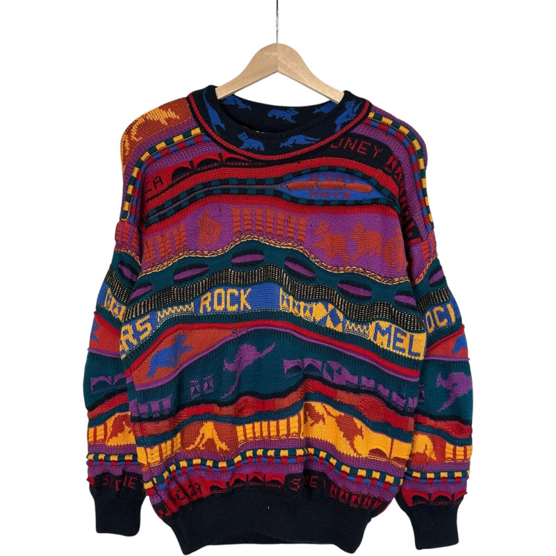 Vintage Coogi 3D Knit Sweater