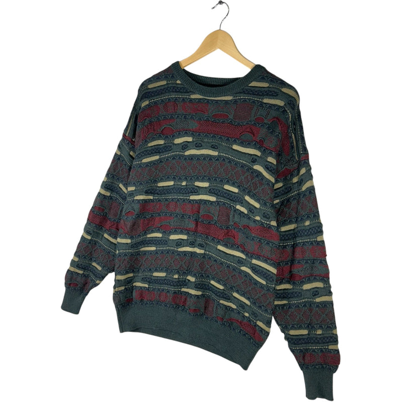 Vintage Coogi Wool 3D Knit Sweater