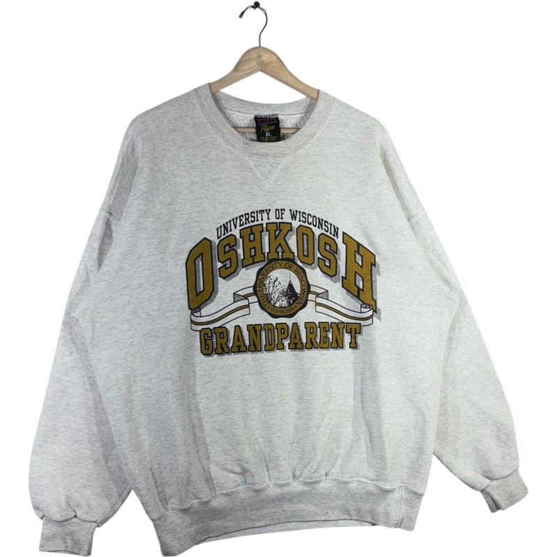 Vintage University Of Wisconsin Oshkosh Grandparent Crewneck
