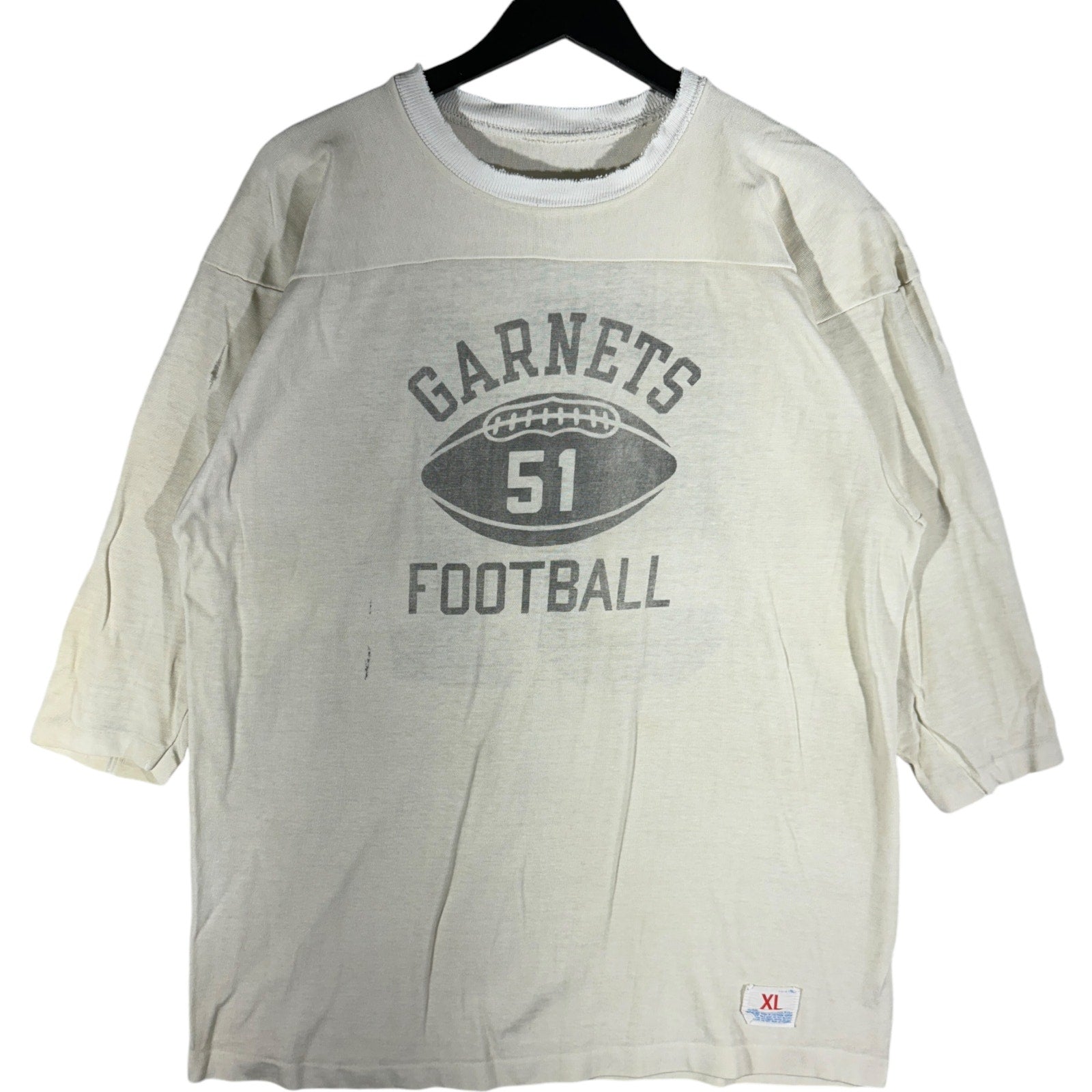 Vintage Champion Garnets Long Sleeve Football Jersey 70s