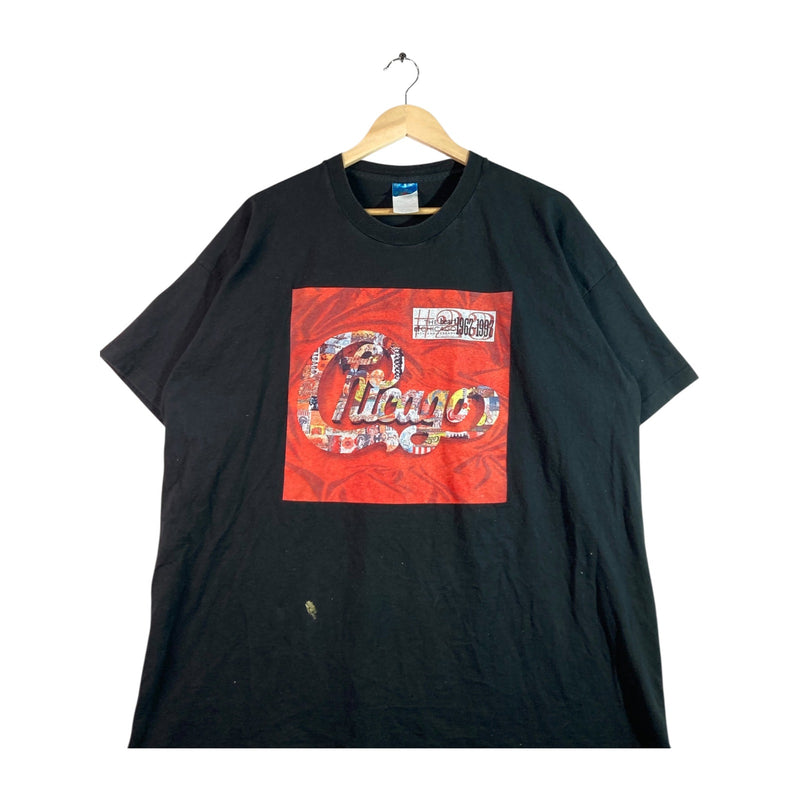 Vintage Chicago Band 30th Anniversary Tour T-Shirt 1997