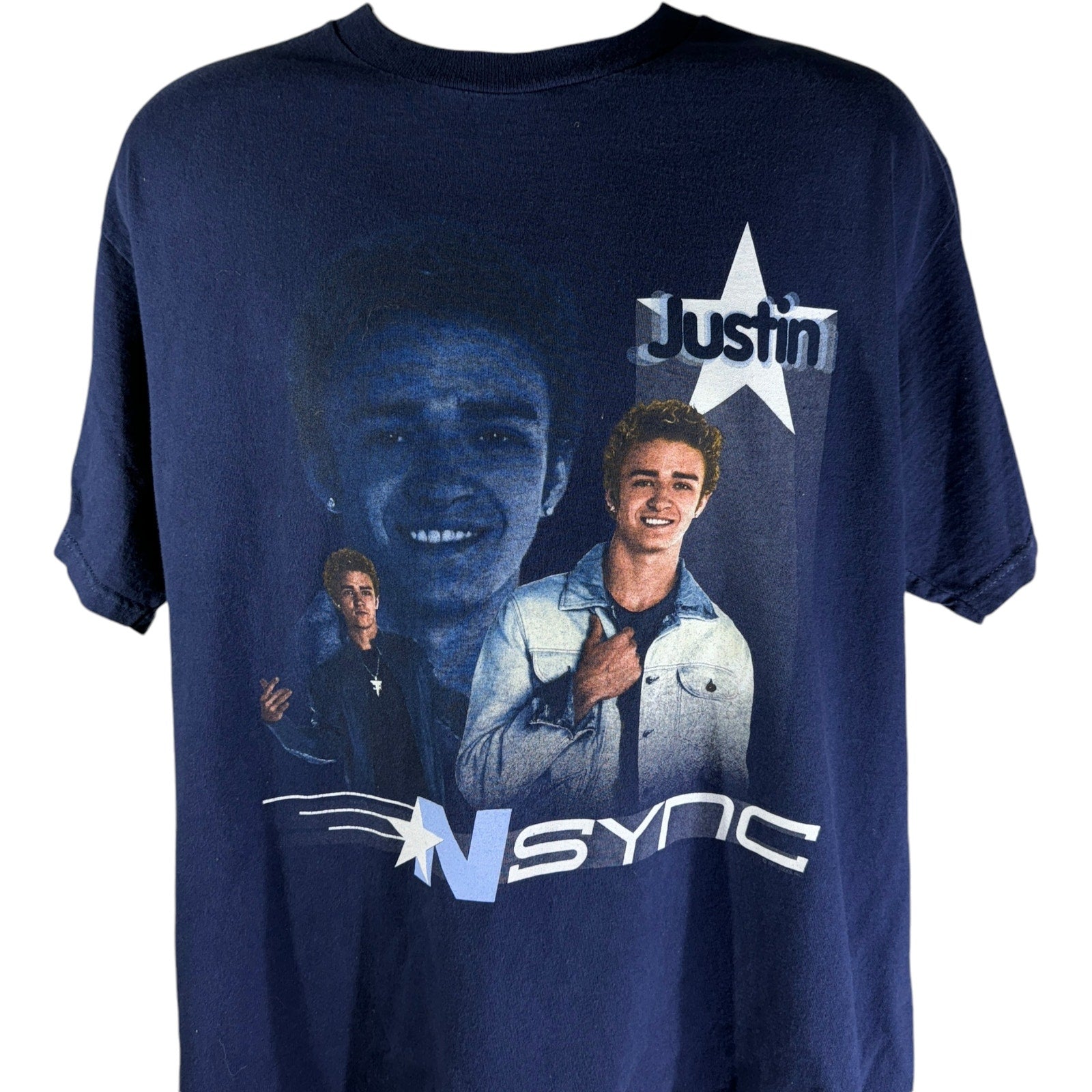 Vintage NSYNC Justin Timberlake Promo Tour Concert outlet T Shirt Medium Size