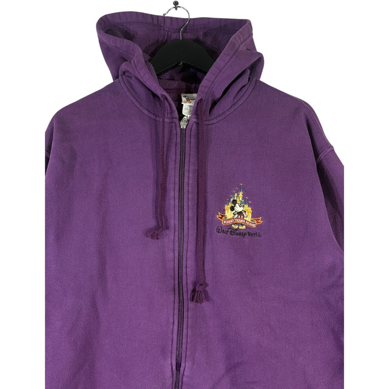 Vintage Walt Disney World Mickey Goofy Full Zip Hoodie
