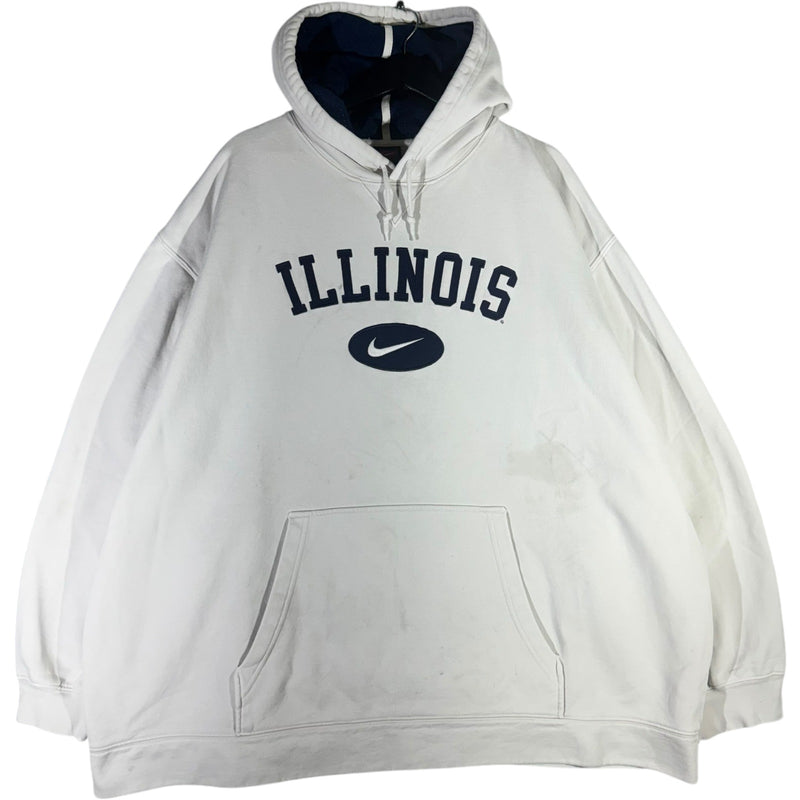 Vintage Nike Illinois Spellout Hoodie