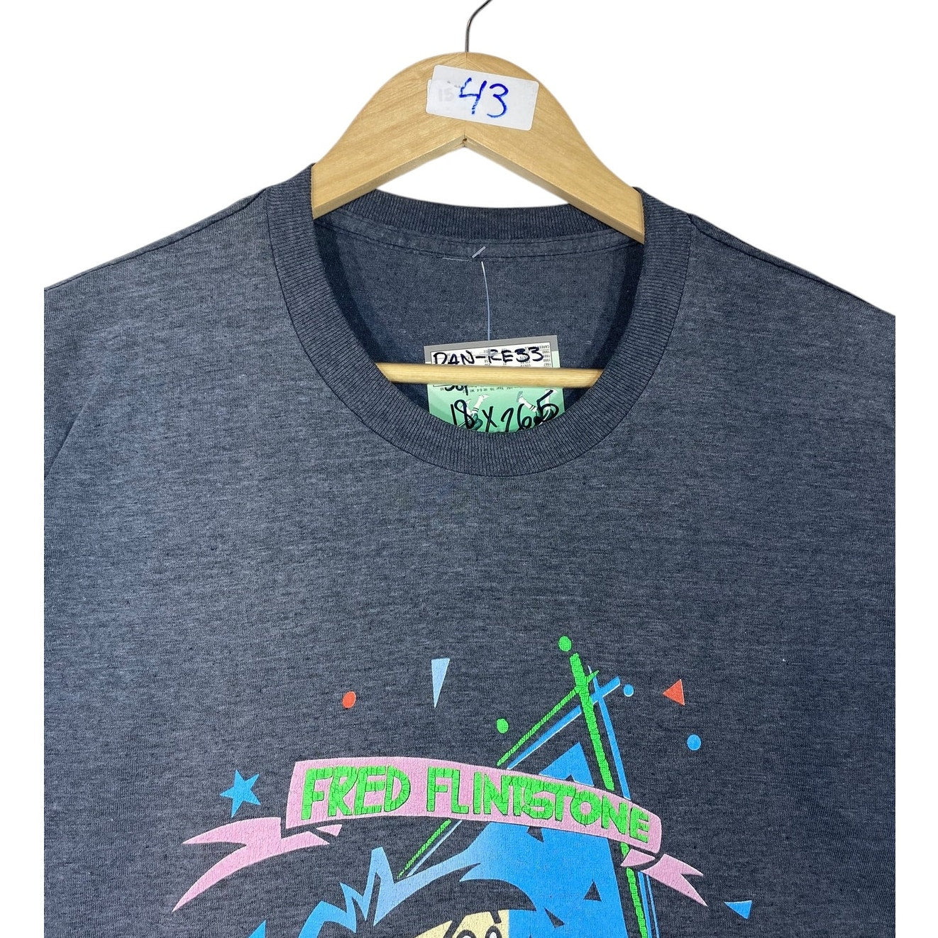 Vintage Fred Flintstone Cartoon 90s Graphic T-Shirt