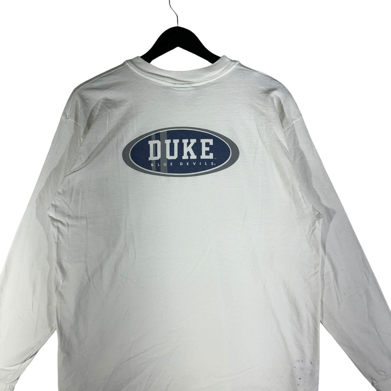 Vintage Duke University Spellout Long Sleeve 90s