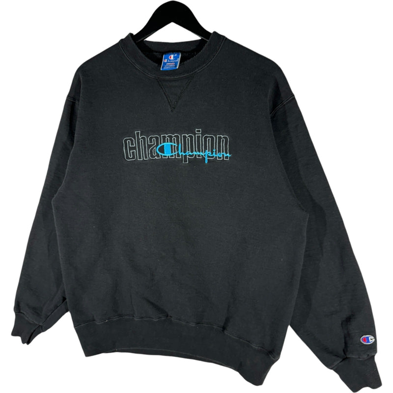 Vintage Champion Double Spellout Crewneck