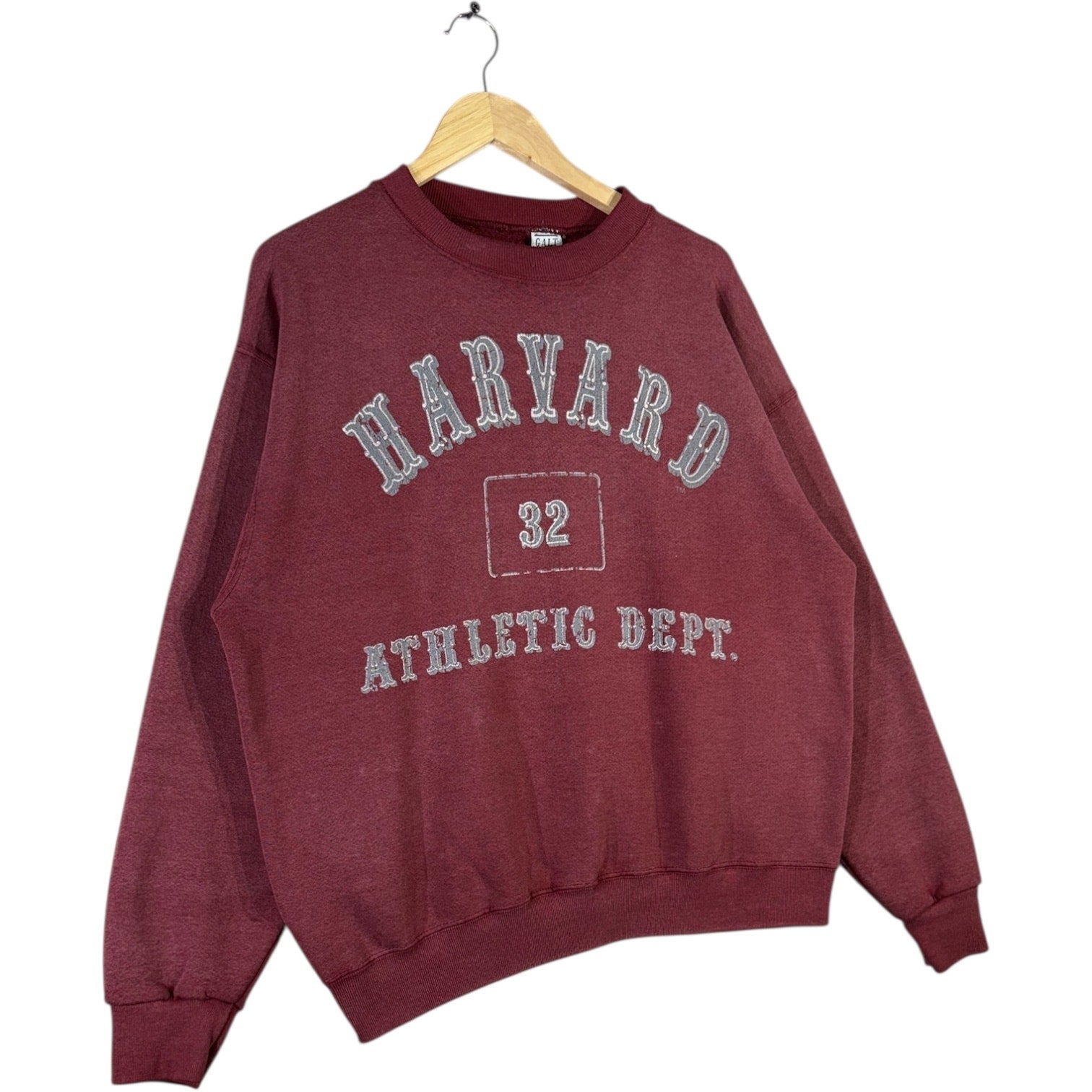 Vintage Harvard University Athletic Dept. 32 Crewneck